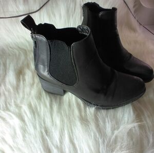 pierre Dumas black gossip-1 ankle boots